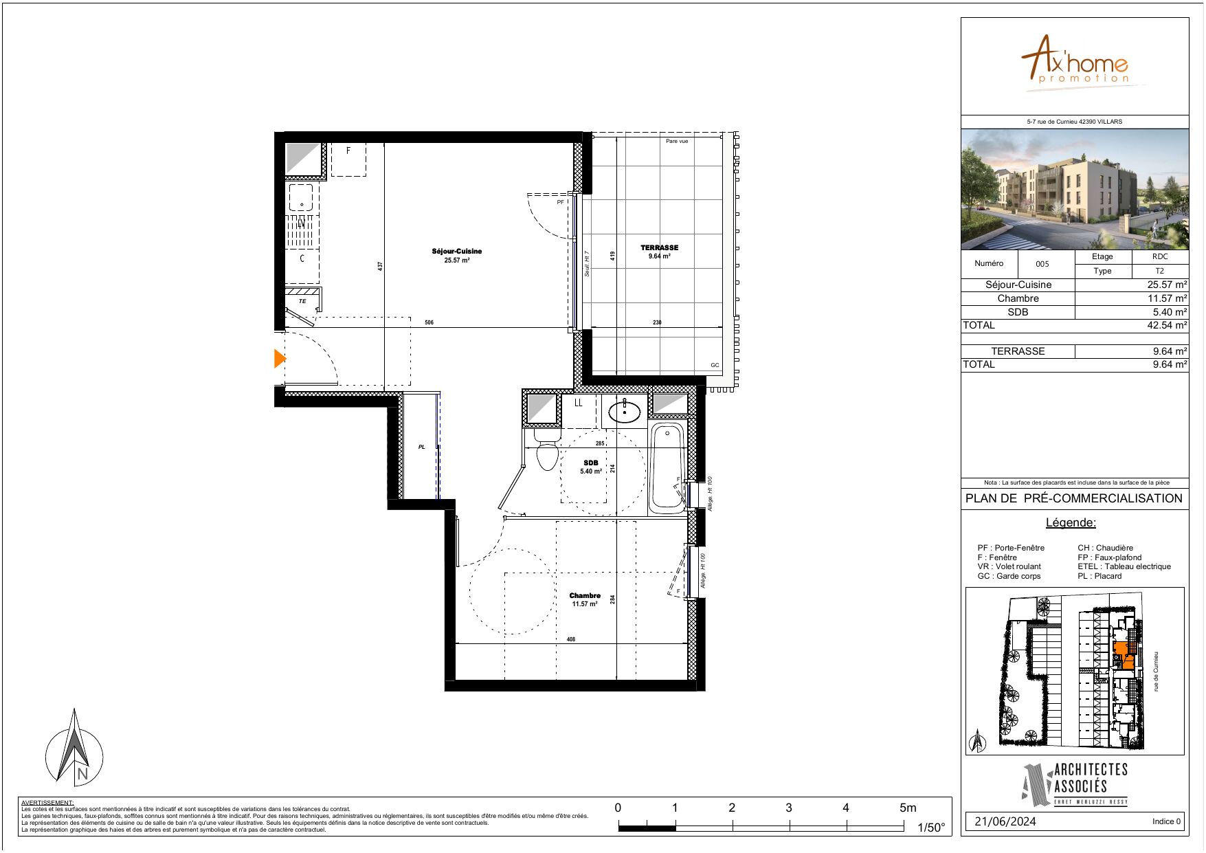 Vente Appartement 42 m² à Villars 130 000 ¤