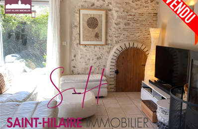 ST HILAIRE Maison ancienne avec  appartement et jardin. — photo du bien