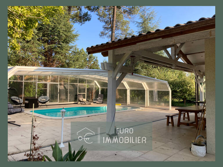 BAZAS - 9000M2 - PLAIN-PIED - 3 CHAMBRES - PISCINE - DOUBLE — photo 1