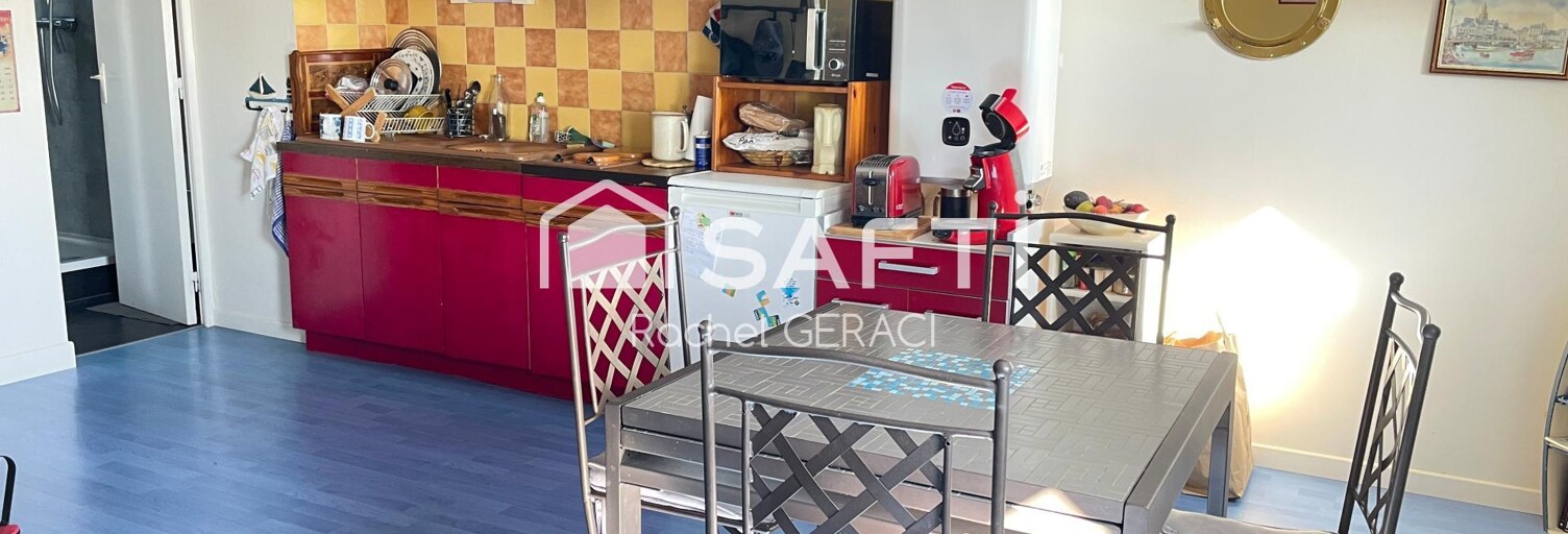 Appartement 1 Pièce 27 m² à vendre à Le Croisic (44490)
