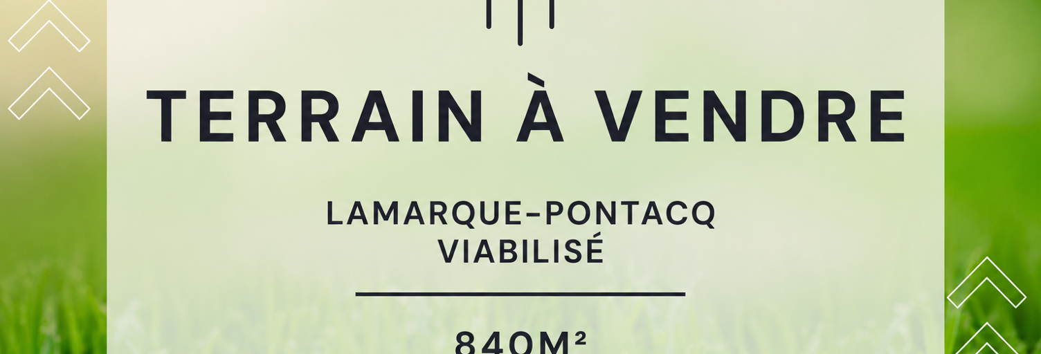 Terrain  840 m² à vendre à Lamarque-Pontacq (65380)