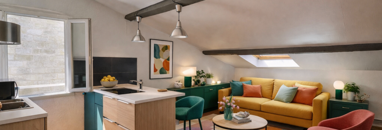 Appartement 2 Pièces 54 m² à vendre à Bordeaux (33000)