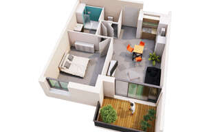 Appartement 2 Pièces 41 m² à vendre à Albi (81000)