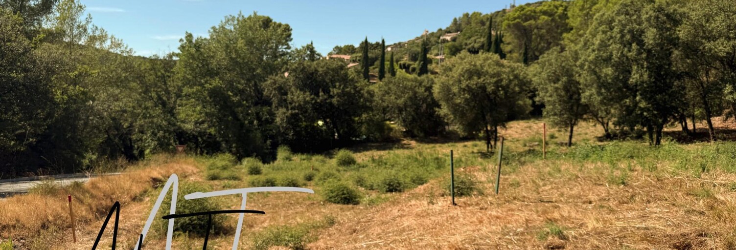 Terrain  1244 m² à vendre à Taradeau (83460)