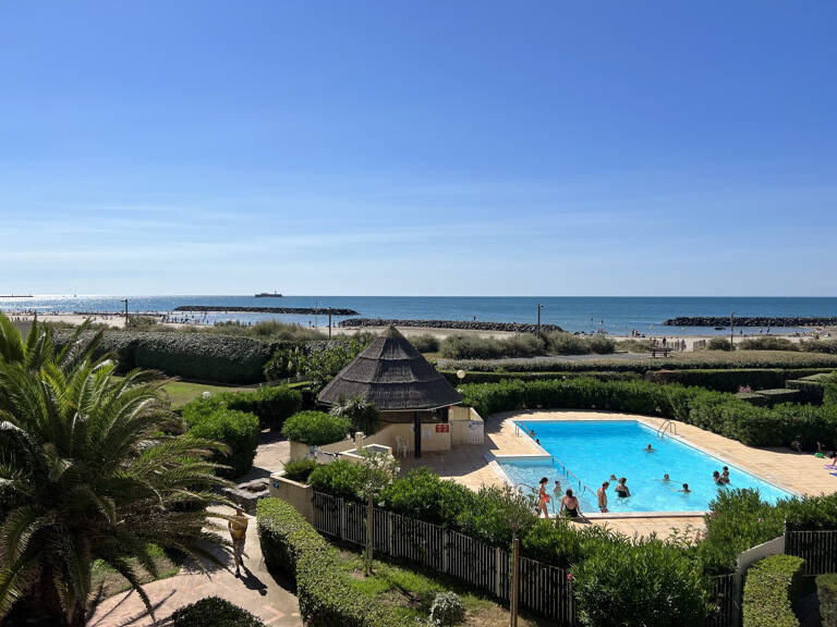 ACHAT CAP D'AGDE SECTEUR ROCHELONGUE SUPERBE T4 VUE MER AVEC — photo 1