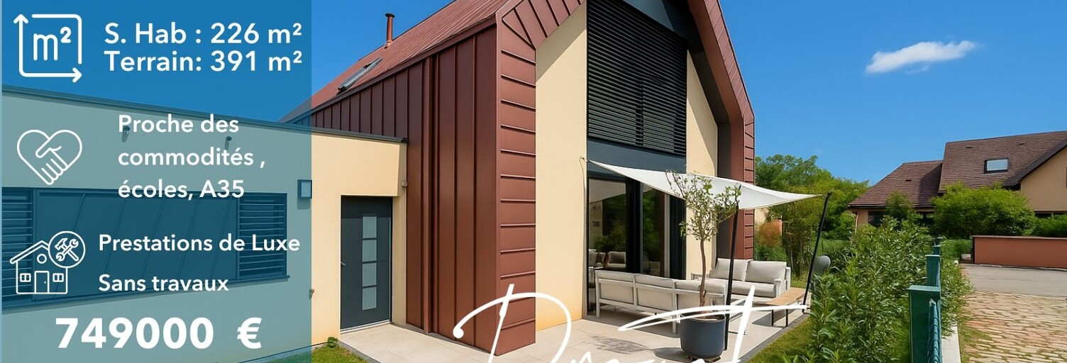 Maison 8 Pièces 226 m² à vendre à Bennwihr (68630)