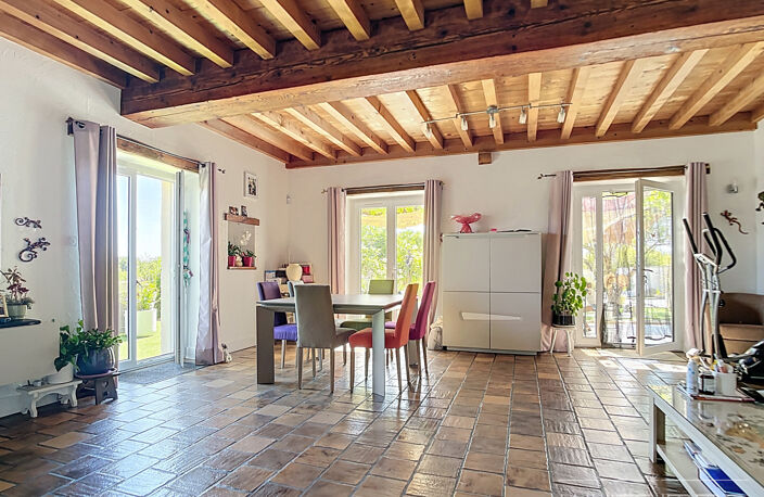 'SOUS L'OLIVIER' - VENTE, CHAPONOST, MAISON ANCIENNE 170 M2, — photo 2