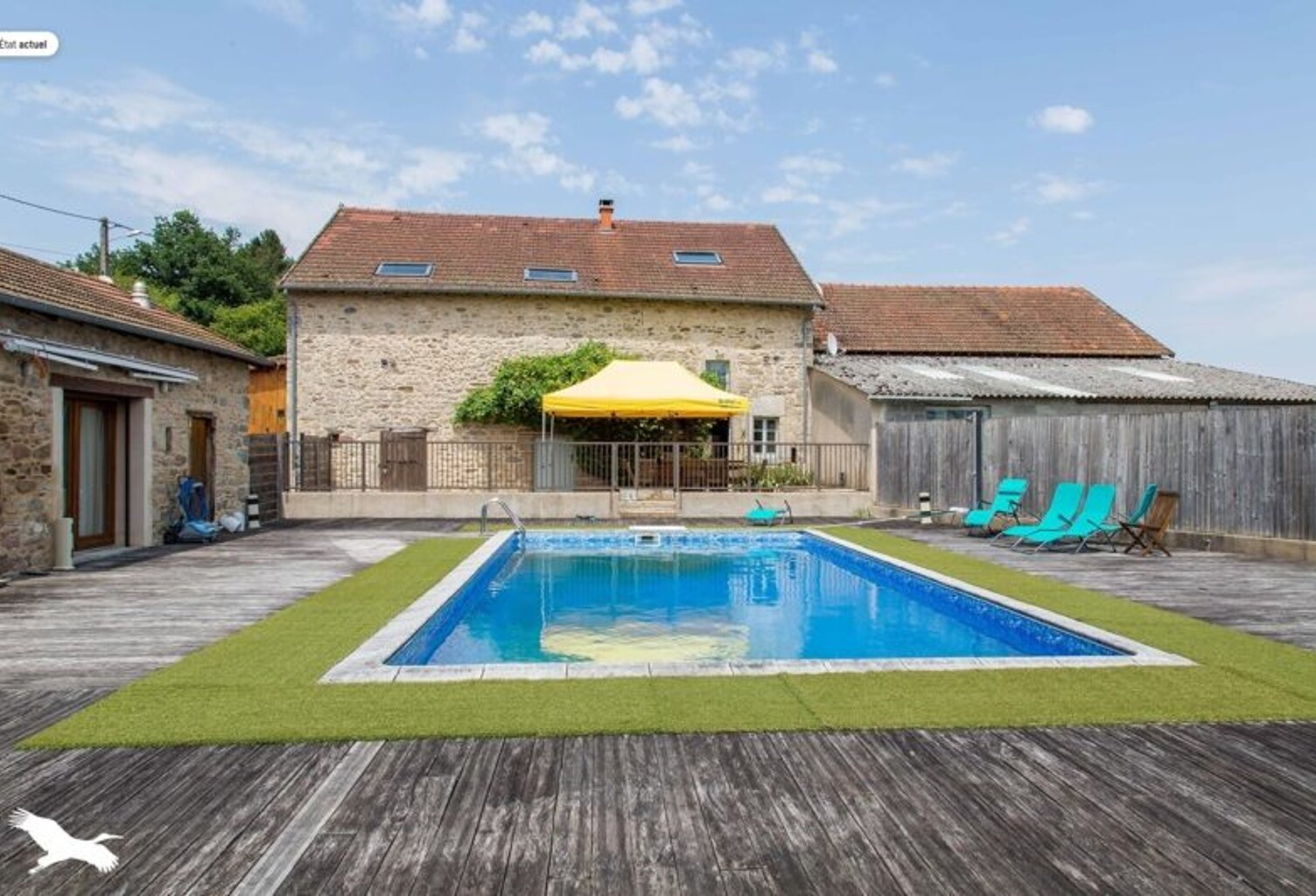 Vente maison 14 pièces 350 m² Saint-Hilaire-le-Château (23250) — photo 1