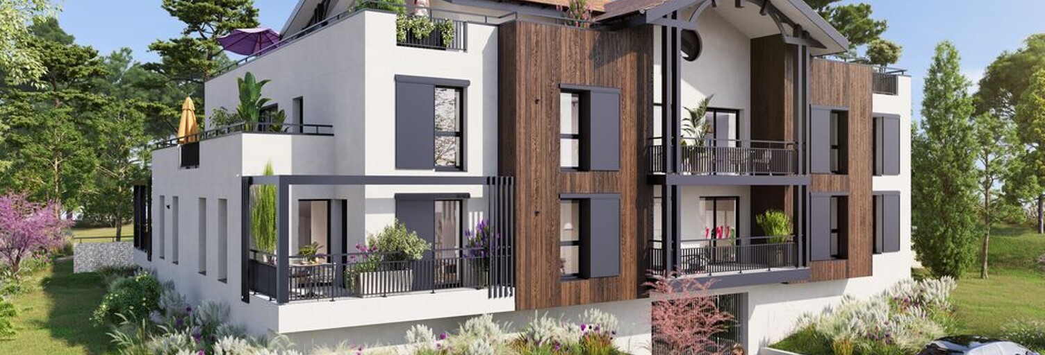 Appartement neuf T2, T3, T4 Pièce 39 à 116 m² à vendre à La Teste-de-Buch (33260)