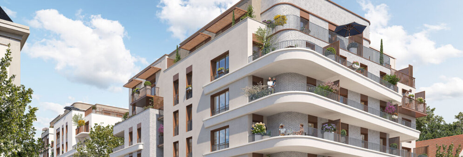 Appartement neuf T1, T2, T3, T4, T5 Pièce 27 à 115 m² à vendre à Juvisy-sur-Orge (91260)