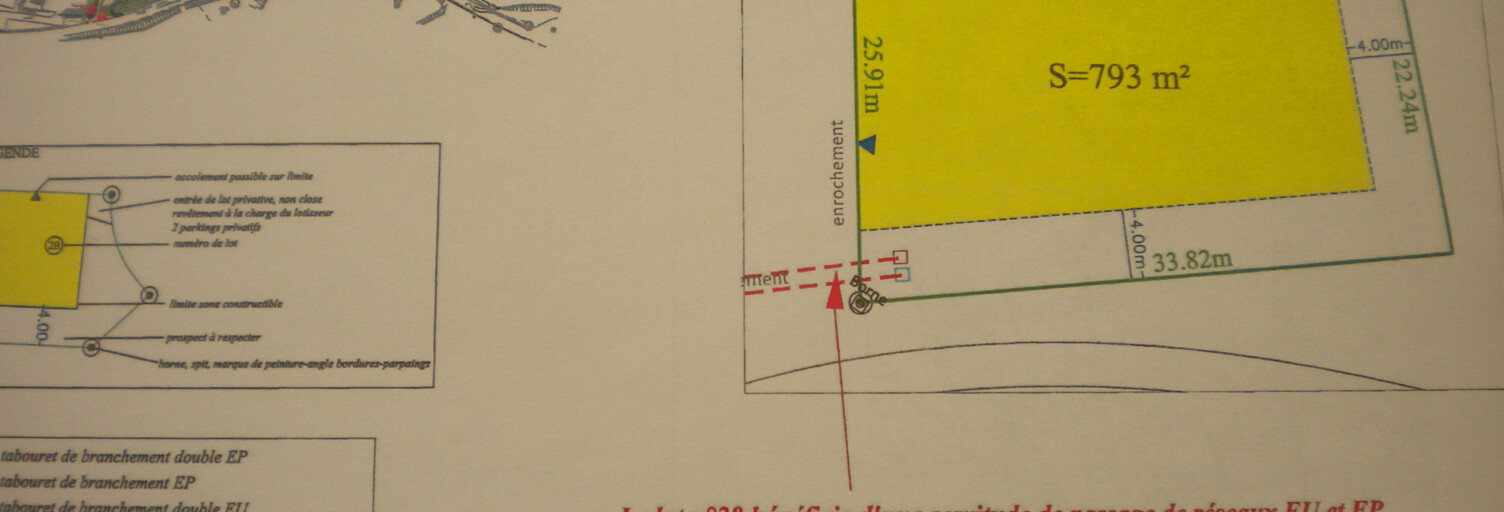 Terrain  793 m² à vendre à Mondragon (84430)