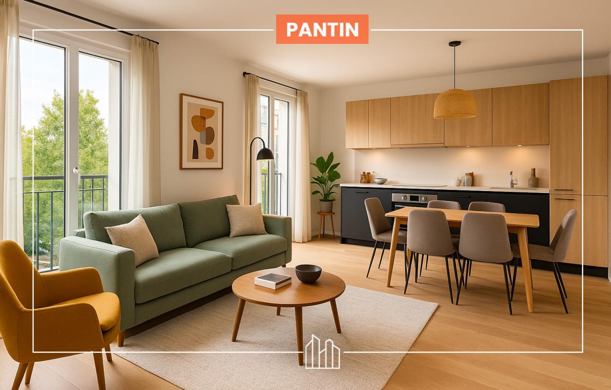 Pantin Appartement neuf 2 pièces 42 m²