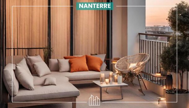 Appartement 4 pièces  à vendre Nanterre 92000