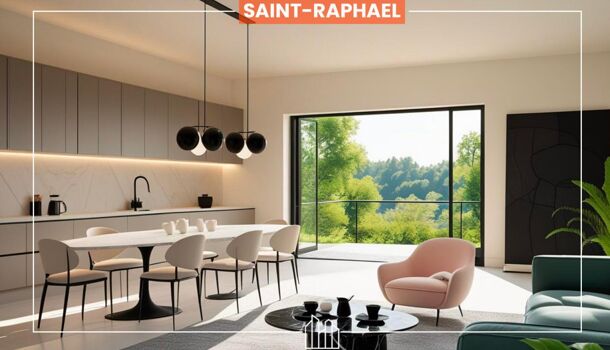 Appartement 4 pièces  à vendre Saint-Raphaël 83700