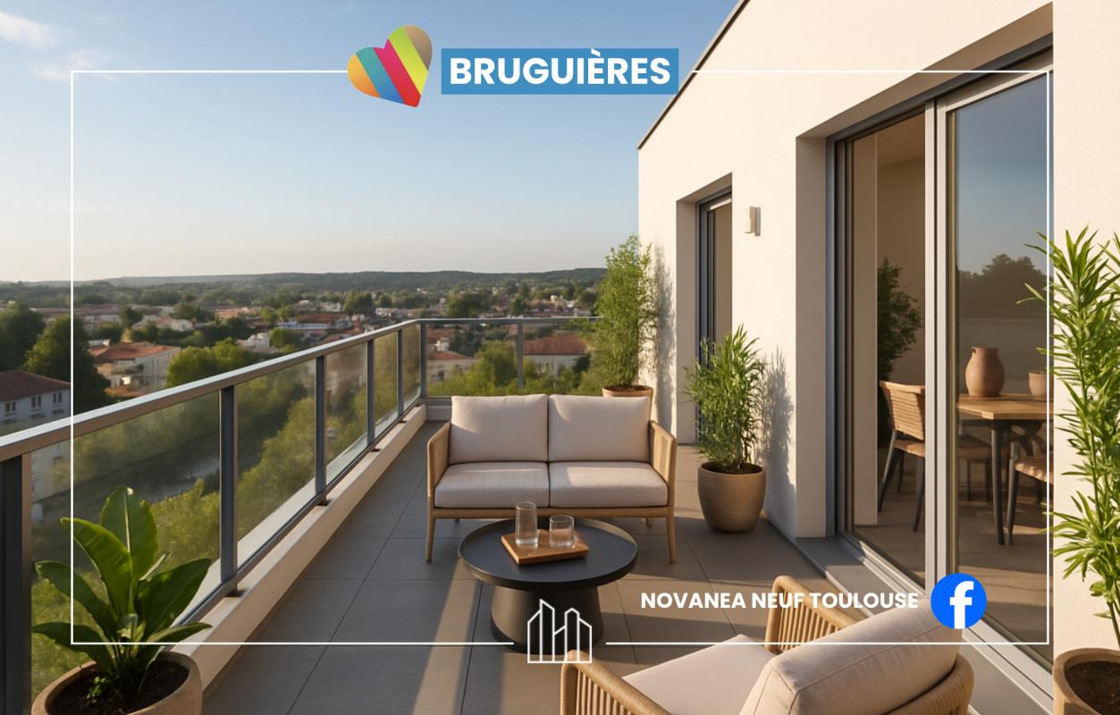 Appartement neuf 4 pièces 79 m² Bruguières 31150