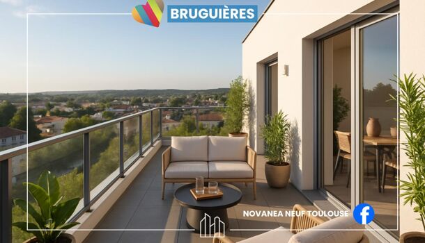 Appartement 4 pièces  à vendre Bruguières 31150
