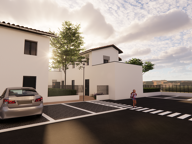 Maison neuve T4   Jardin, terrasse, parking   Saint-Denis-en — photo 3