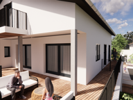 Maison neuve T4   Jardin, terrasse, parking   Saint-Denis-en — photo 4