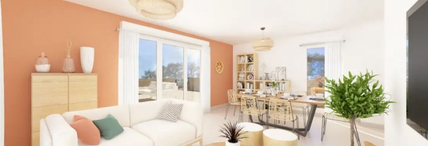 Appartement neuf T3, T4 Pièce 63 à 90 m² à vendre à Cenon (33150)