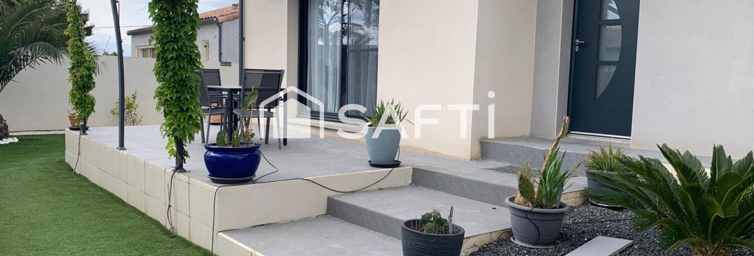 Maison 4 Pièces 107 m² à vendre à Canet (11200)