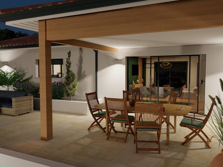 Maison à la campagne de quatre chambres à Cazalis — photo 1