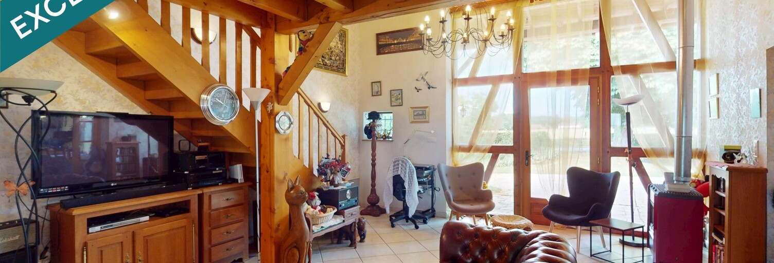 Maison 5 Pièces 163 m² à vendre à Saint-Trivier-de-Courtes (01560)