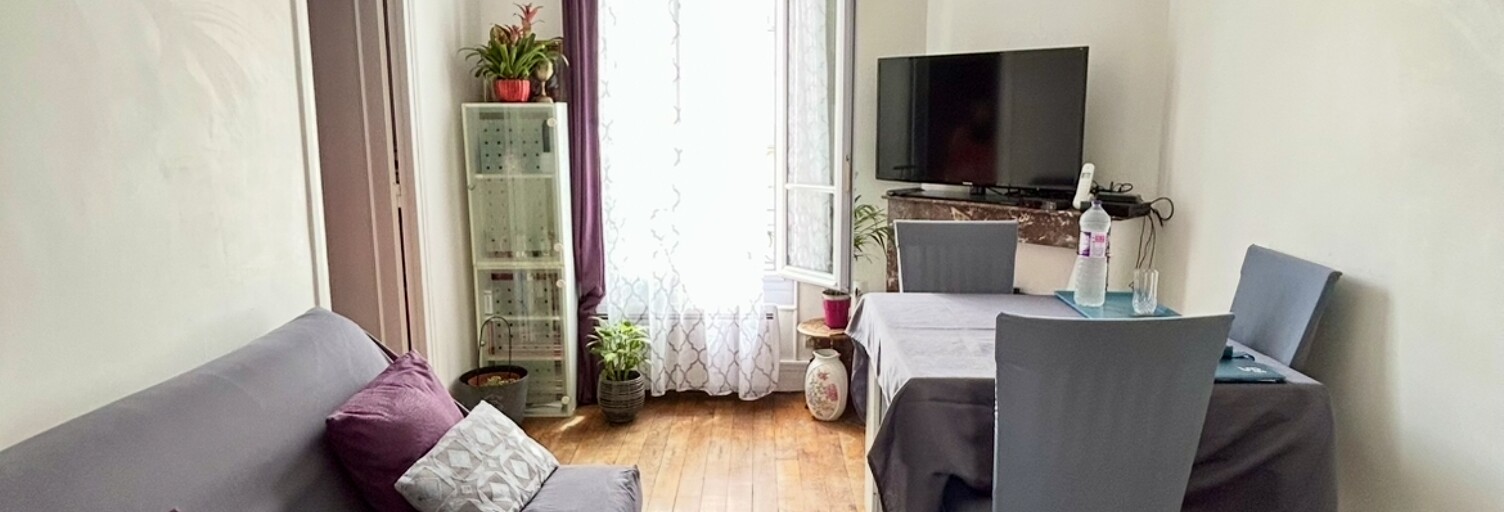 Appartement 2 Pièces 29 m² à vendre à Pantin (93500)