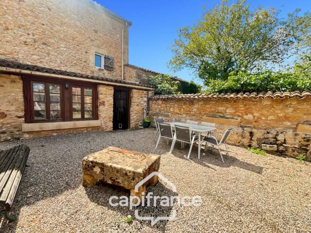 Maison à vendre 4 pièces proche Monpazier, terrain 1300m² (24) — photo du bien
