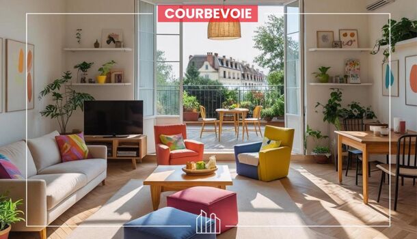 Appartement 5 pièces  à vendre Courbevoie 92400
