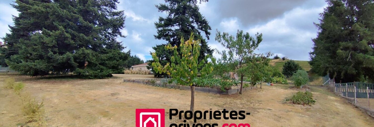 Terrain  1100 m² à vendre à Saint-André-d'Apchon (42370)