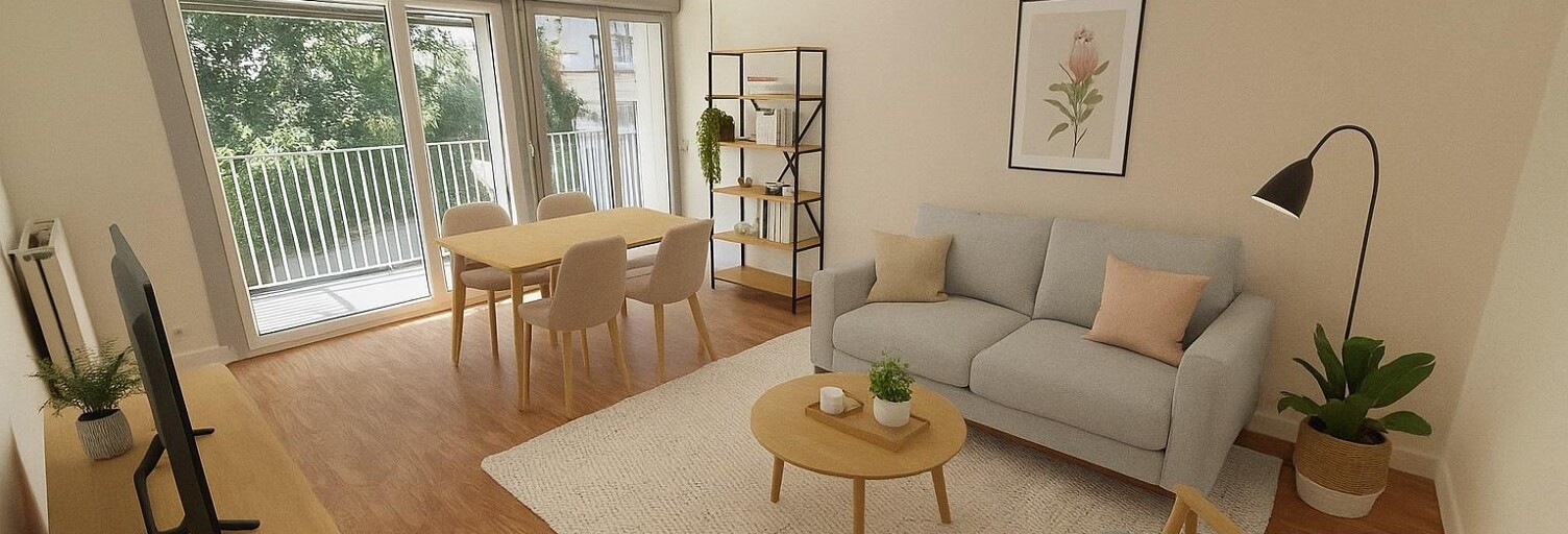 Appartement 3 Pièces 80 m² à louer à Tours (37000)