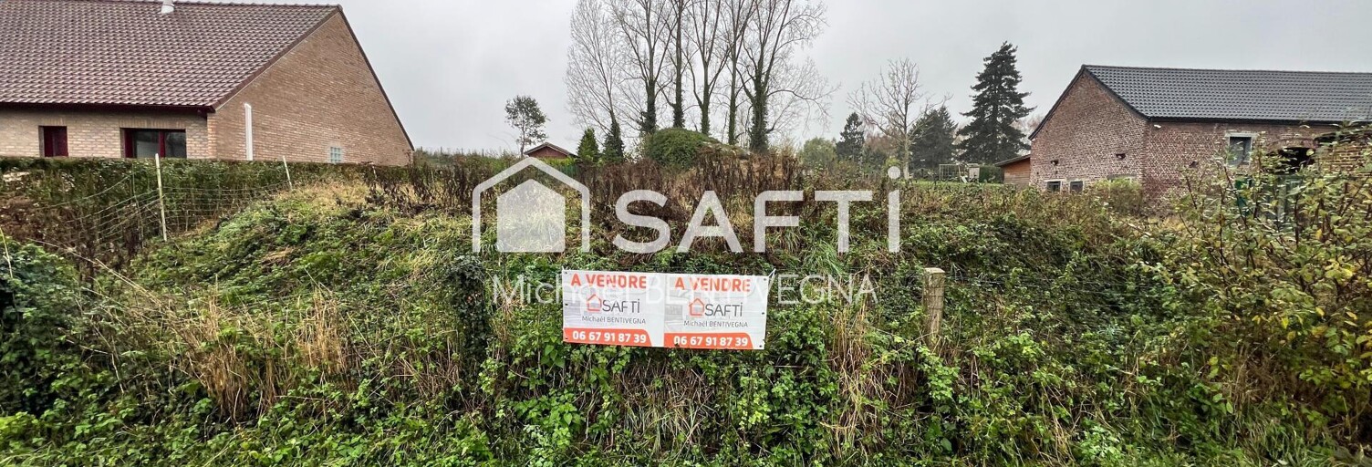 Terrain  1433 m² à vendre à Bruille-Saint-Amand (59199)