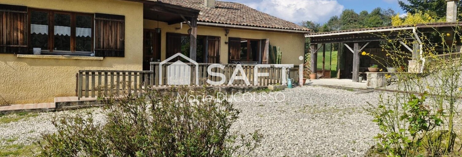 Maison 5 Pièces 140 m² à vendre à Gensac (33890)