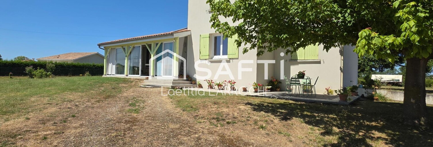 Maison 6 Pièces 103 m² à vendre à Caumont-sur-Garonne (47430)