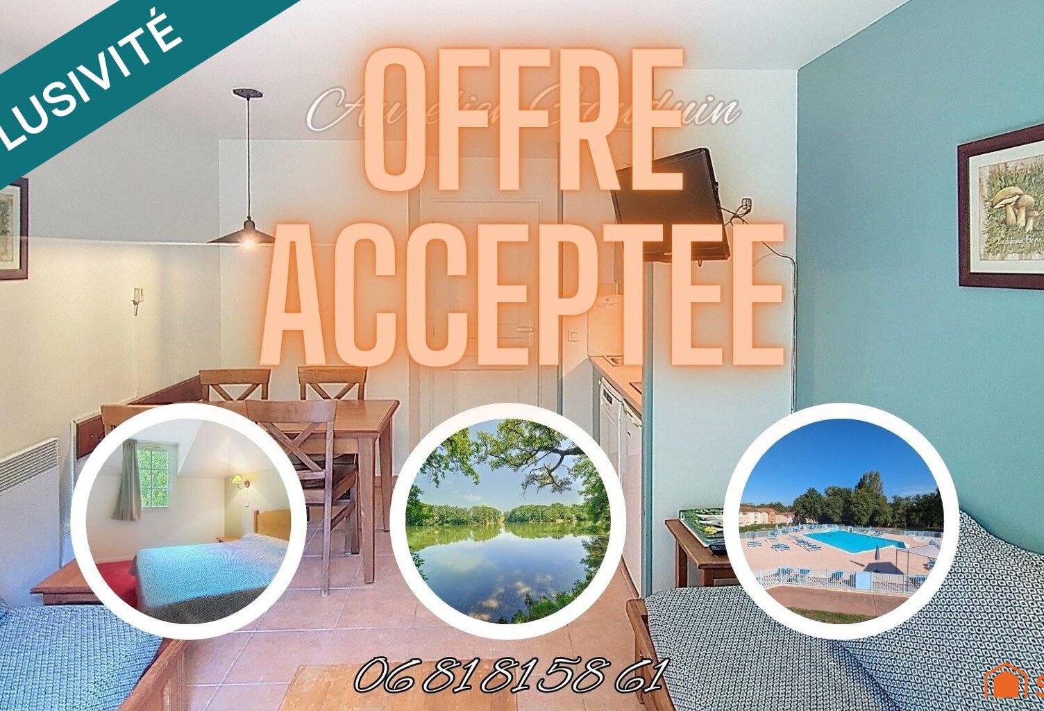 Maison T2 duplex dans résidence de vacances — photo 1