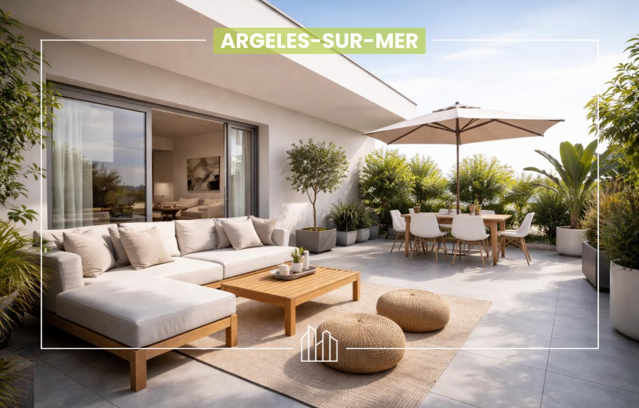 Appartement  T3 à vendre Argelès-sur-Mer 66700