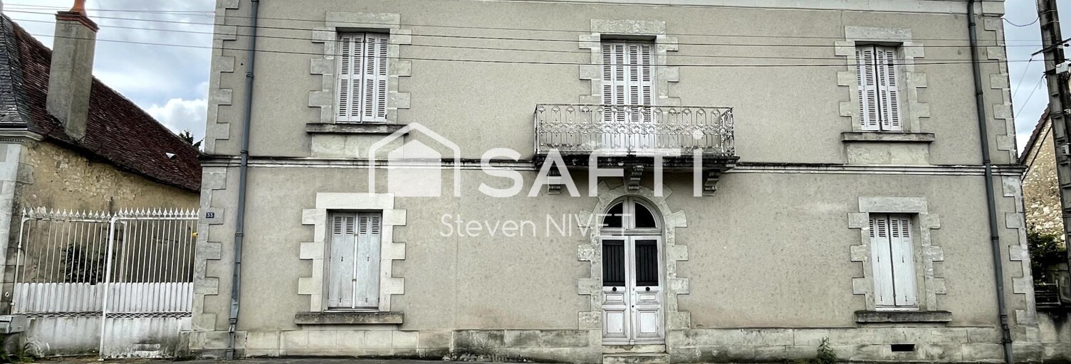 Maison 7 Pièces 200 m² à vendre à Clion (36700)