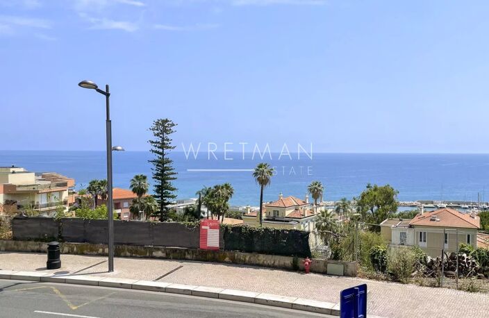 Lumineux studio avec balcon et vue mer panoramique - Menton Gara — photo 4