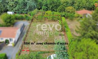 Terrain  884 m² à vendre à Divatte-sur-Loire (44450)