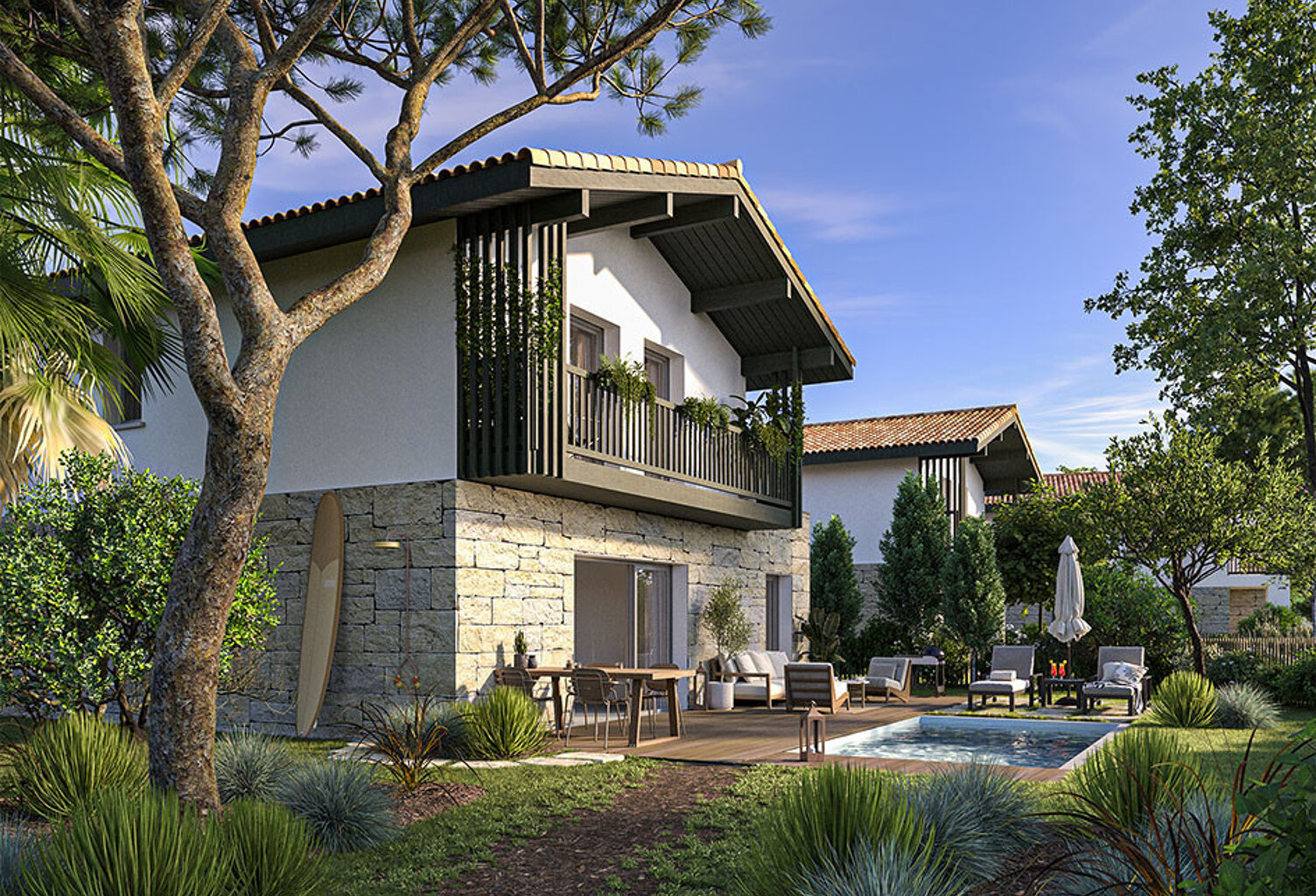 Vente programme neuf T3, T4 63 à 132 m² Bidart (64210) — photo 1