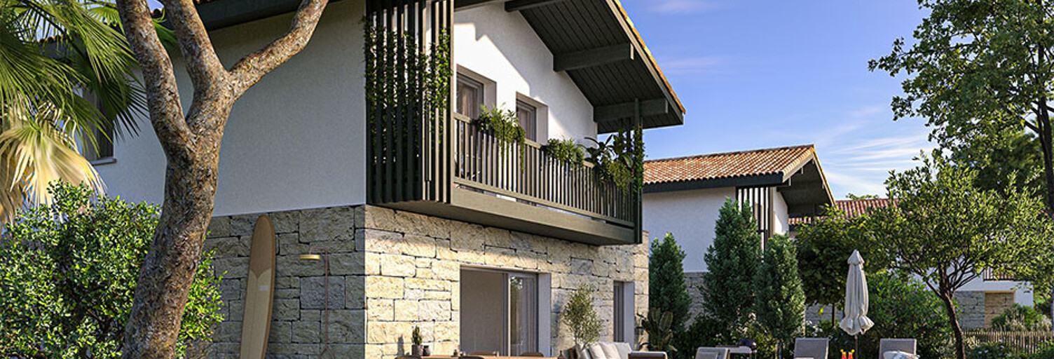 Appartement neuf T3, T4 Pièce 63 à 132 m² à vendre à Bidart (64210)