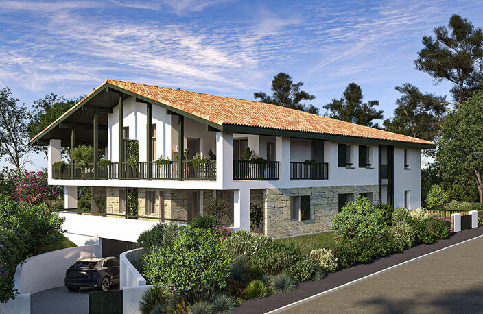 Vente programme neuf T3, T4 63 à 132 m² Bidart (64210) — photo 2
