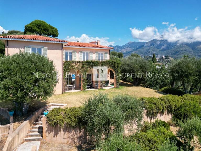 SPLENDIDE PROPRIETE A VENDRE A PROXIMITE DE MONACO - VUE MER PAN — photo 1