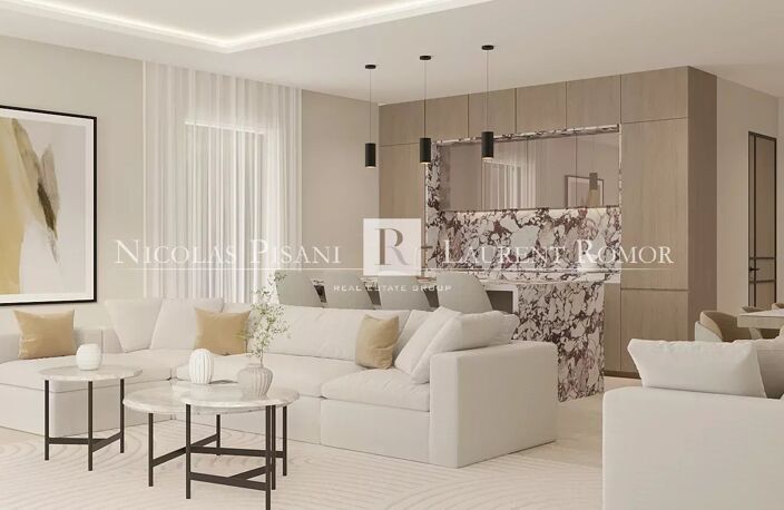 APPARTEMENT DE PRESTIGE NEUF A PROXIMITE DE MONACO - VUE MER PAN — photo 2