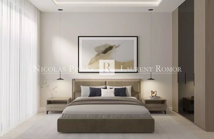 APPARTEMENT DE PRESTIGE NEUF A PROXIMITE DE MONACO - VUE MER PAN — photo 4