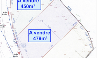 Terrain  479 m² à vendre à Thouaré-sur-Loire (44470)