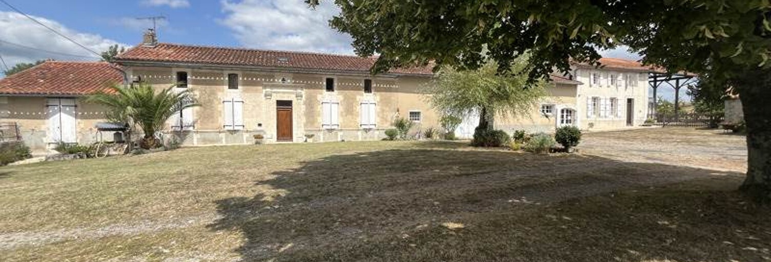 Maison 10 Pièces 422 m² à vendre à Nonac (16190)