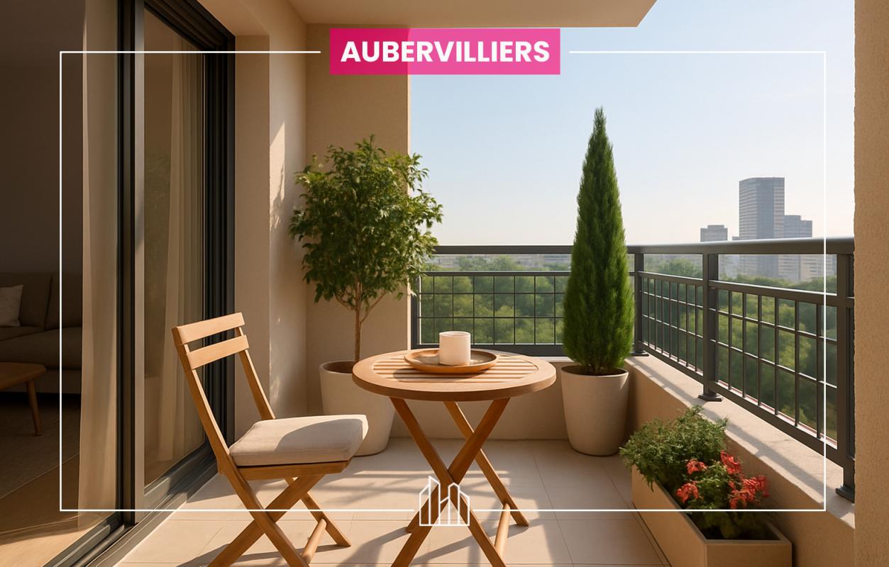 Appartement neuf 3 pièces 60 m² Aubervilliers 93300