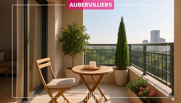Appartement 3 pièces  à vendre Aubervilliers 93300