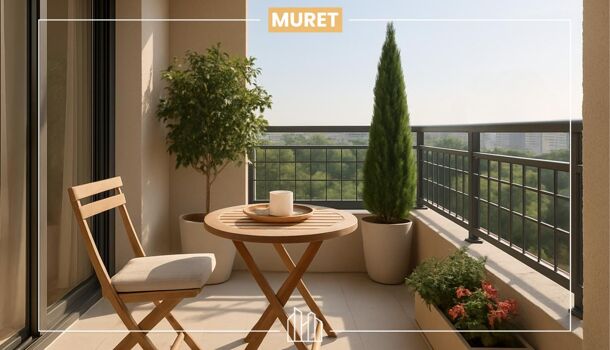 Appartement 2 pièces  à vendre Muret 31600